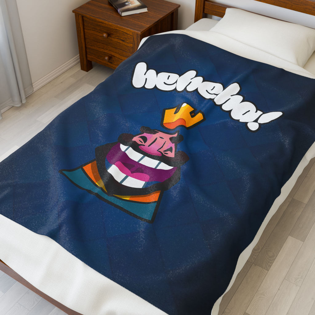 Laughing King (50 x 60 in.)